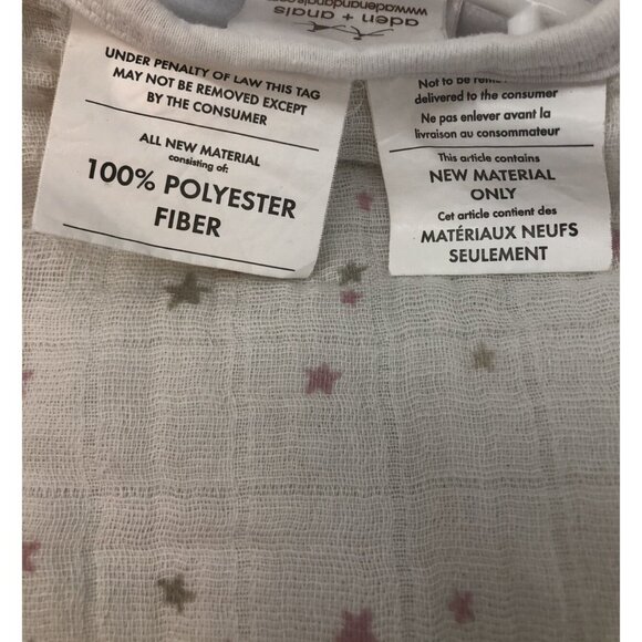 Aden & Anais Size **0-6 M Muslin Sleepsack 2.5 Tog - Picture 8 of 10